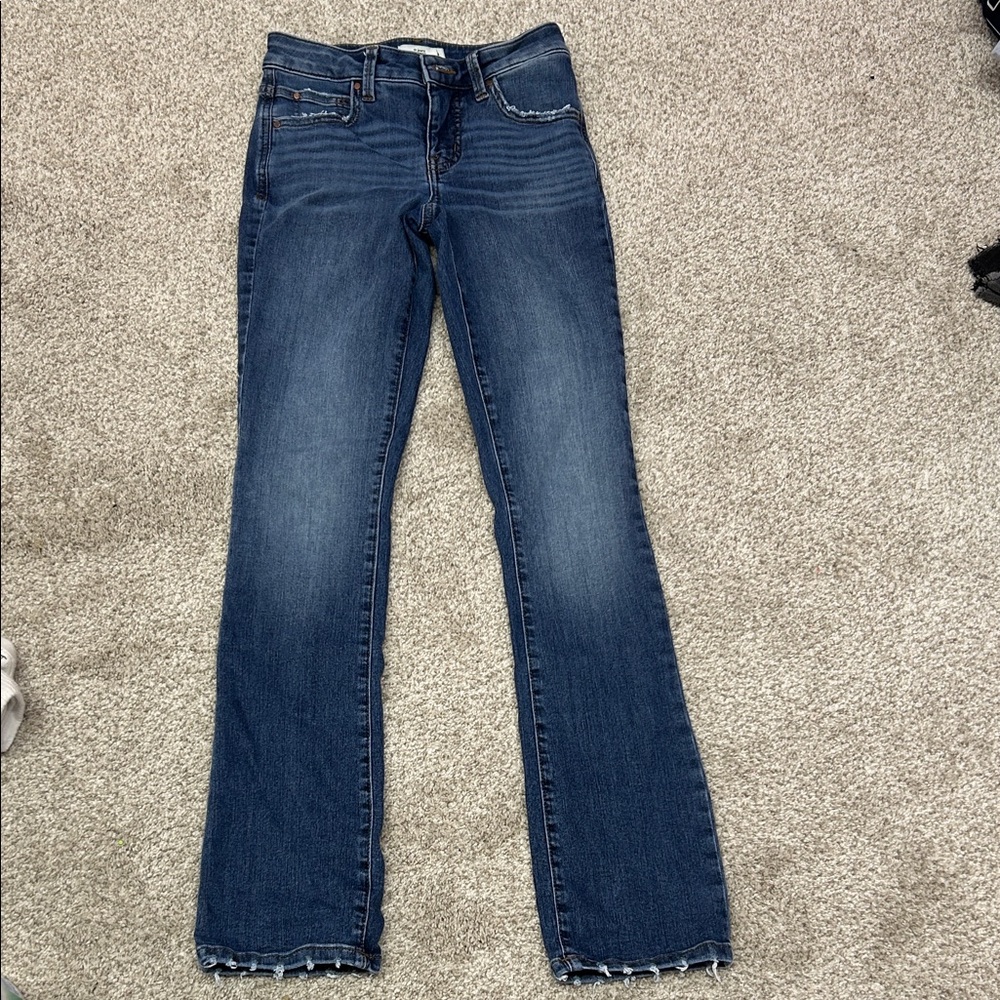 Maurices Dark Blue Boot Cut Jeans